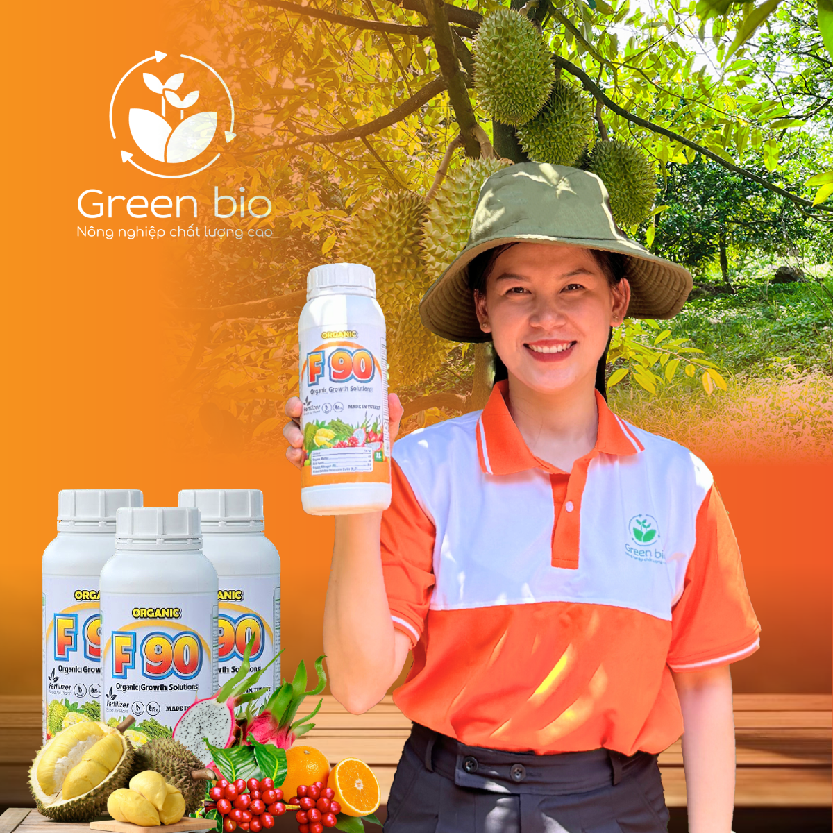 Phân bón lá sinh học Organic F90 - Ảnh 2