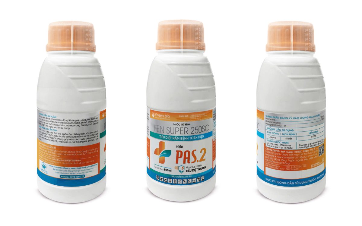 Thuốc trừ bệnh Fen Super 250SC - Hiệu PAS.2 - Ảnh 2